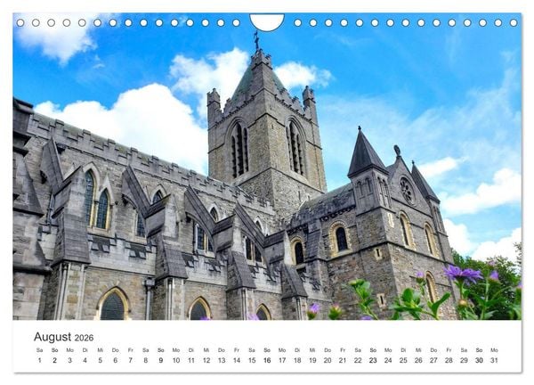 Produktbild: Dublin - Irlands beeindruckende Hauptstadt. (Wandkalender 2026 DIN A4 quer), CALVENDO Monatskalender