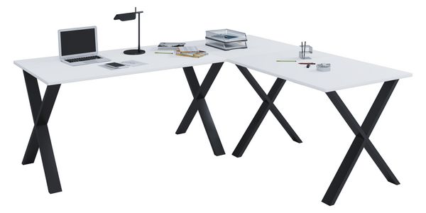 Produktbild: X Schreibtisch Eckschreibtisch L Form 160x160x80