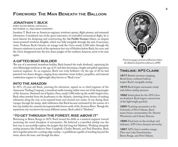 Produktbild: Professor Jonathan T. Buck's Mysterious Airship Notebook