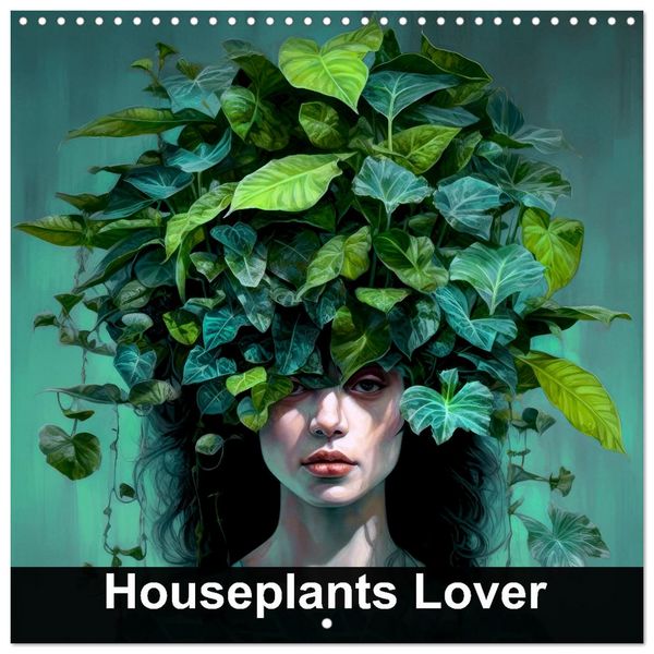 Houseplants Lover (Wall Calendar 2026 12 × 12 Inch) CALVENDO 12 Month Wall Calendar
