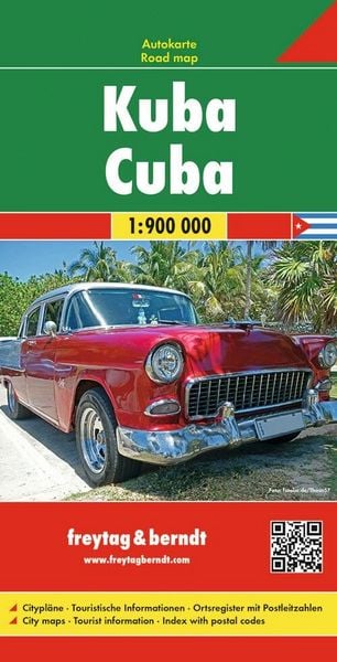 Produktbild: Kuba, Autokarte 1:900.000