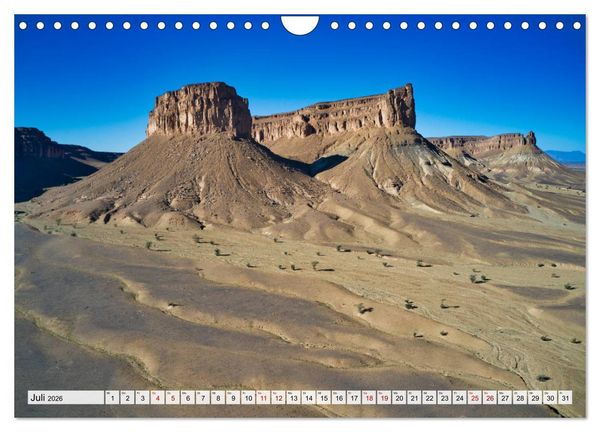 Produktbild: Marokko - Faszinierende Landschaften und traditionelle Bauwerke von oben (Wandkalender 2026 DIN A4 quer), CALVENDO Monatskalender