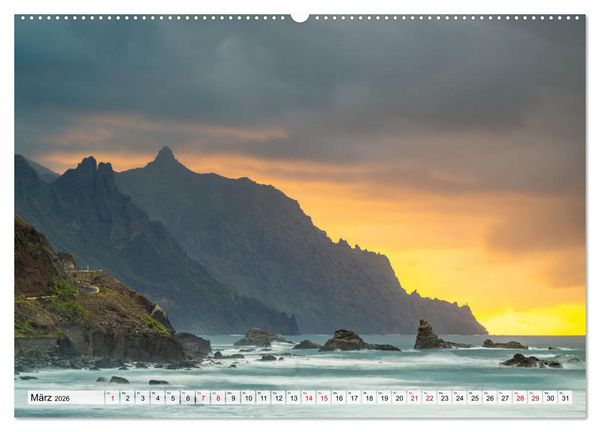 Produktbild: Die stille Magie der Insel Teneriffa (Wandkalender 2026 DIN A2 quer), CALVENDO Monatskalender