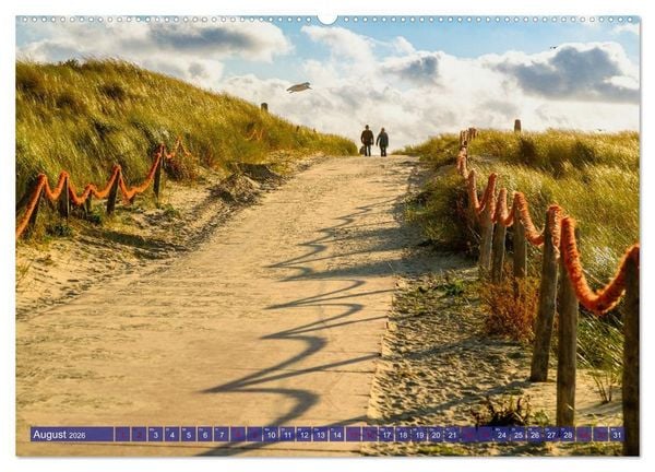 Produktbild: Ein Blick auf die Insel Texel (Wandkalender 2026 DIN A2 quer), CALVENDO Monatskalender