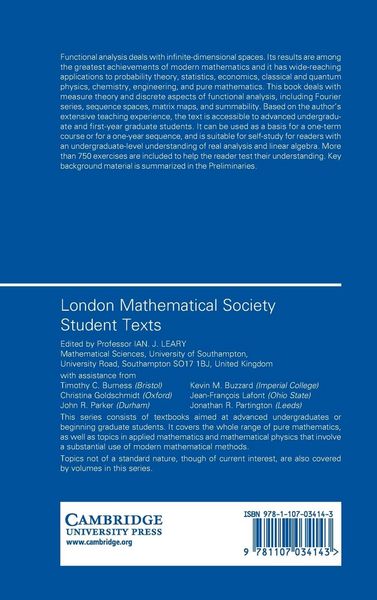 Produktbild: Classical and Discrete Functional Analysis with Measure Theory