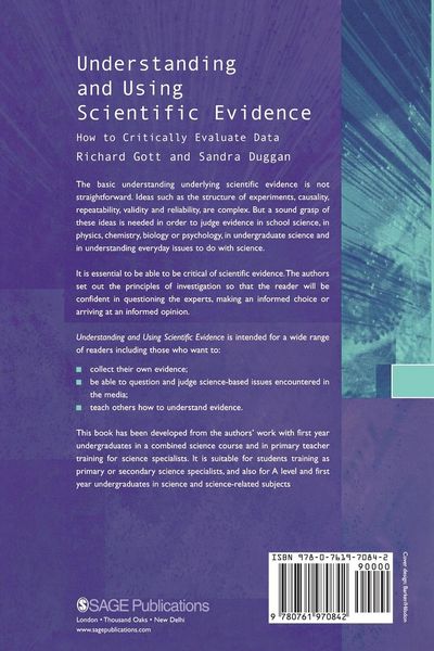 Produktbild: Understanding and Using Scientific Evidence