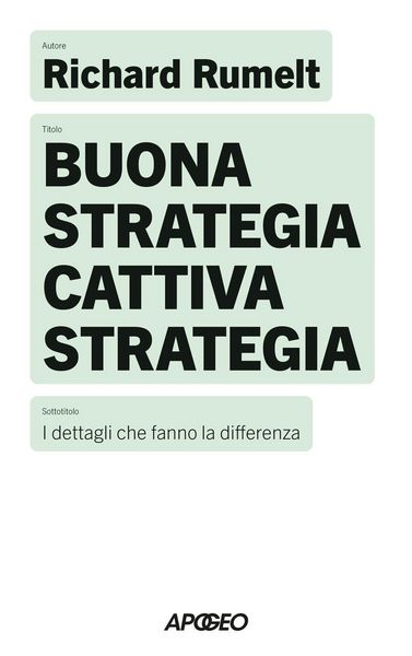 Produktbild: Buona strategia cattiva strategia