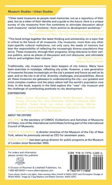 Produktbild: City museums and city development