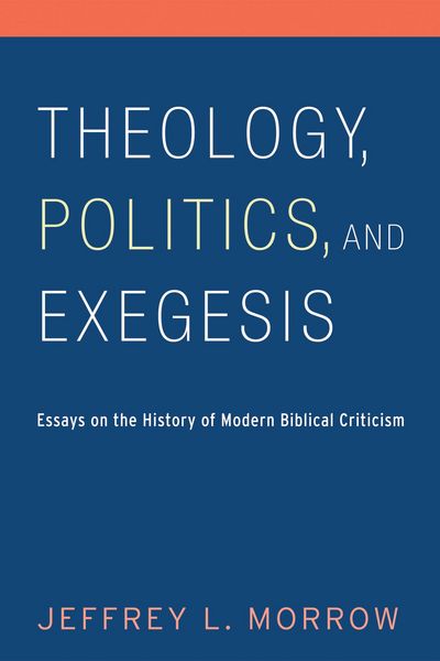 Produktbild: Theology, Politics, and Exegesis