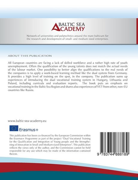 Produktbild: Qualification and integration of young people by dual vocational training