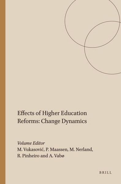 Produktbild: Effects of Higher Education Reforms: Change Dynamics