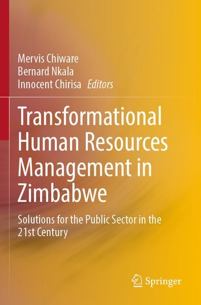 Produktbild: Transformational Human Resources Management in Zimbabwe