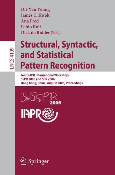 Produktbild: Structural, Syntactic, and Statistical Pattern Recognition