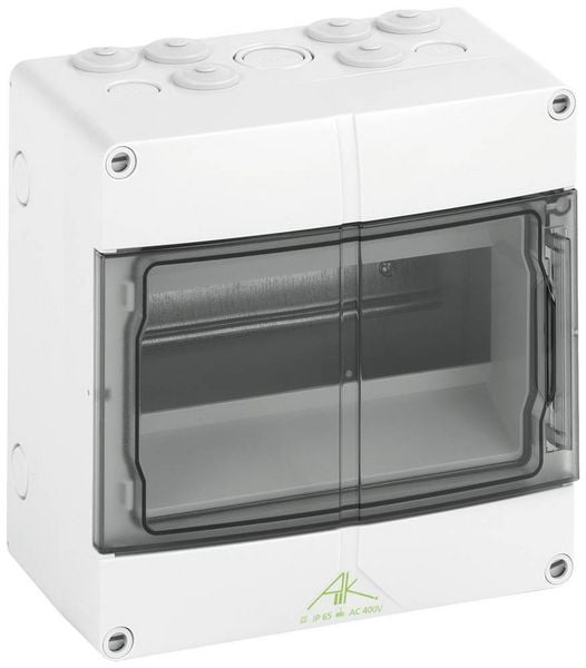 Spelsberg 73540901 AK 09 Verteilerschrank Aufputz Anzahl Teilungen = 9 Anzahl Reihen = 1 Inhalt 1 St.