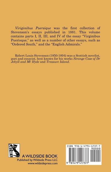 Produktbild: Virginibus Puerisque and Other Papers