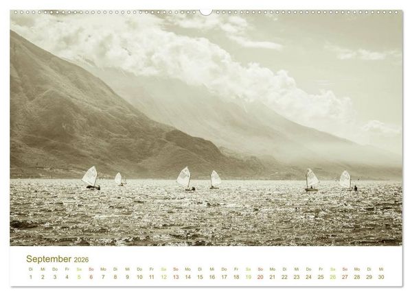 Produktbild: GARDASEE - das Nordufer (Wandkalender 2026 DIN A2 quer), CALVENDO Monatskalender