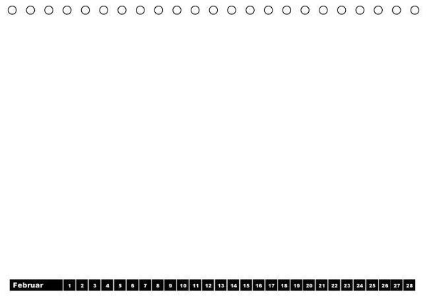 Produktbild: Bastelkalender / F&uuml;r Schwarz - Wei&szlig; - Seher (Tischkalender immerw&auml;hrend DIN A5 quer)