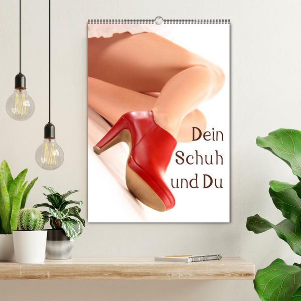 Produktbild: Dein Schuh und Du (Wandkalender 2026 DIN A2 hoch), CALVENDO Monatskalender