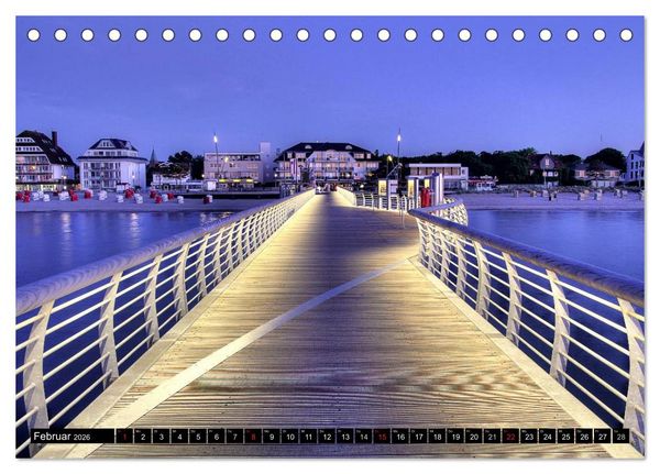 Produktbild: Timmendorfer Strand (Tischkalender 2026 DIN A5 quer), CALVENDO Monatskalender