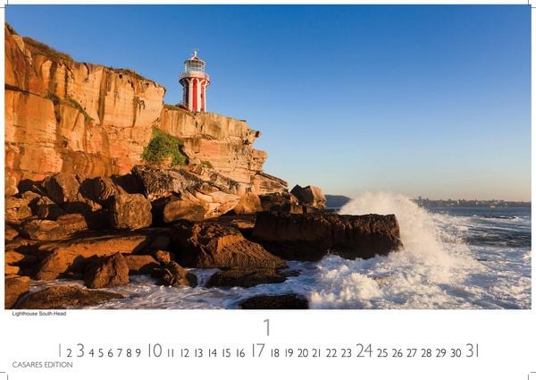 Produktbild: Australien Kalender 2027 &ndash; Wandkalender | Fotokalender Ozeanien 35x50cm &ndash; 12 atemberaubende Landschaften aus Down Under, perfekt als Geschenk & Wanddeko