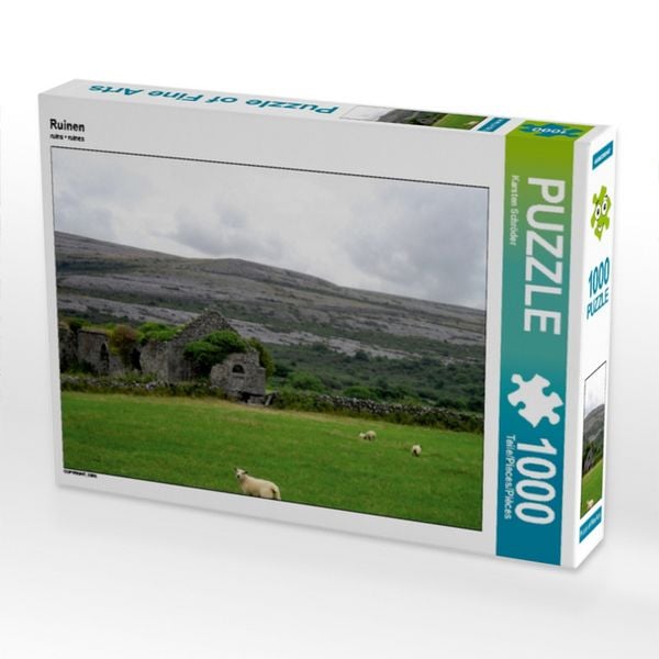 Produktbild: CALVENDO Puzzle Ruinen | 1000 Teile Lege-Gr&ouml;&szlig;e 64x48cm Foto-Puzzle f&uuml;r gl&uuml;ckliche Stunden