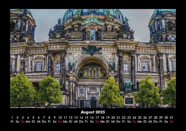 Produktbild: Berlin 2025 Fotokalender DIN A3