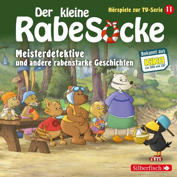 Meisterdetektive, Der Pechvogel, Frau Dachs hat Geburtstag (Der kleine Rabe Socke - Hörspiele zur TV Serie 11) (Hörspiel) - Katja Grübel,Jan
