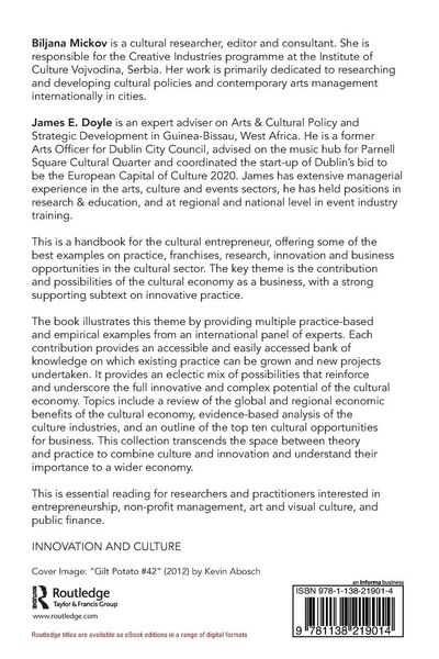 Produktbild: Culture, Innovation and the Economy