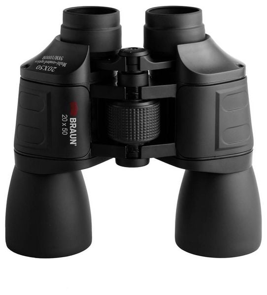 Produktbild: Braun Phototechnik Fernglas 20169 20 x 50mm Porro Schwarz 20169