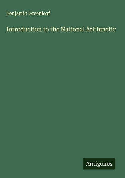 Produktbild: Introduction to the National Arithmetic