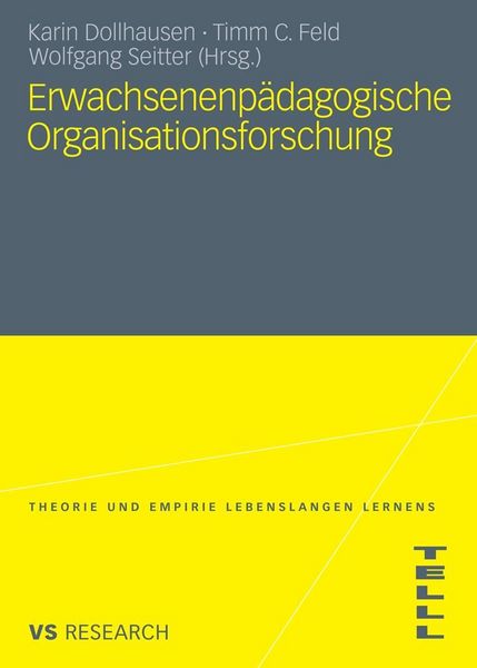 Produktbild: Erwachsenenp&auml;dagogische Organisationsforschung