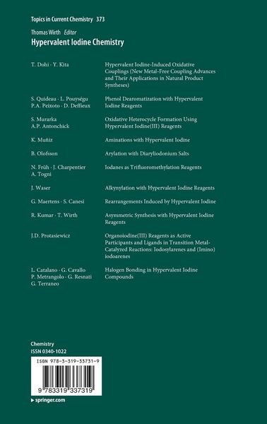 Produktbild: Hypervalent Iodine Chemistry