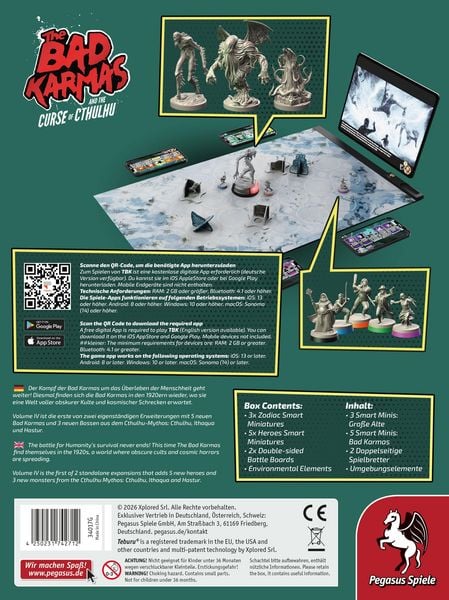 Produktbild: Teburu: The Bad Karmas and the Curse of Cthulhu: Volume 4 [Erweiterung]