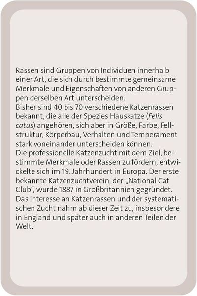 Produktbild: Das gro&szlig;e Katzen Quiz