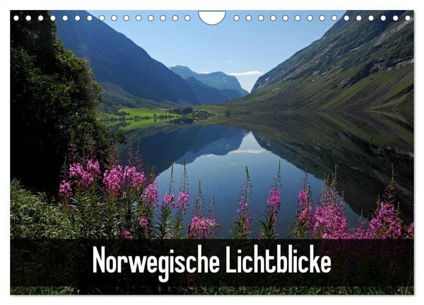 Norwegische Lichtblicke (Wandkalender 2026 DIN A4 quer), CALVENDO Monatskalender