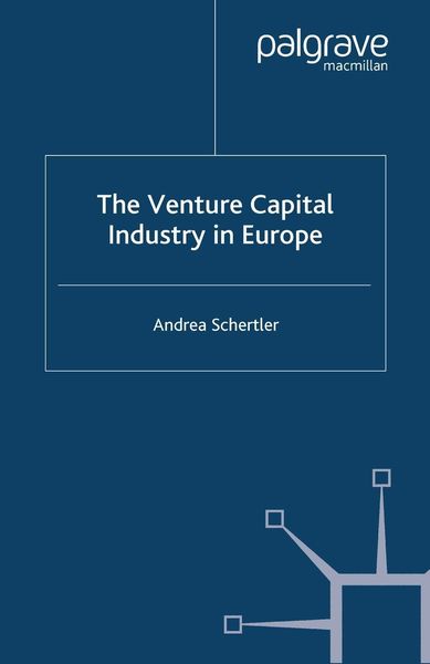 Produktbild: The Venture Capital Industry in Europe
