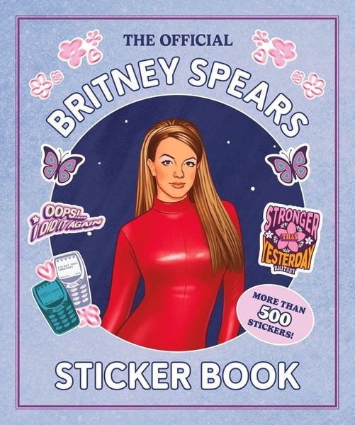 Produktbild: The Official Britney Spears Sticker Book