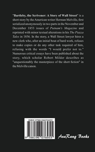 Produktbild: Bartleby, The Scrivener