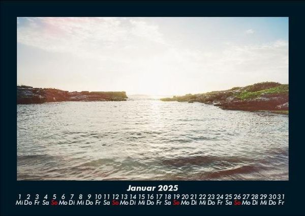 Produktbild: Meereslandschaft 2025 Fotokalender DIN A5