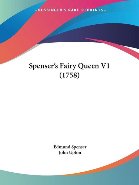 Produktbild: Spenser's Fairy Queen V1 (1758)