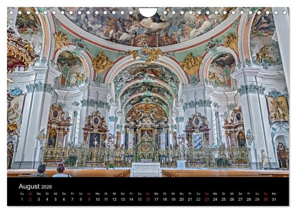 Produktbild: Von Schaffhausen zum S&auml;ntis (Wandkalender 2026 DIN A4 quer), CALVENDO Monatskalender