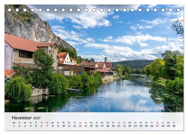 Produktbild: Ein Spaziergang durch Essing im Altm&uuml;hltal (Tischkalender 2027 DIN A5 quer), CALVENDO Monatskalender