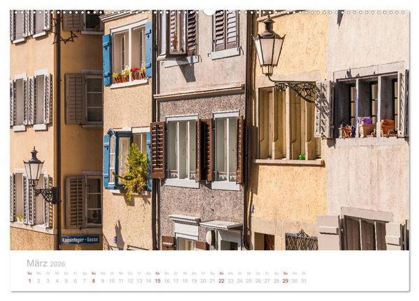 Produktbild: Z &Uuml; R I C H Impressionen (hochwertiger Premium Wandkalender 2026 DIN A2 quer), Kunstdruck in Hochglanz