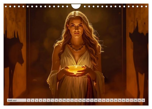Produktbild: Odysseus Reise &ndash; Gefahren, Verlockungen, Schicksal (Wandkalender 2027 DIN A4 quer), CALVENDO Monatskalender