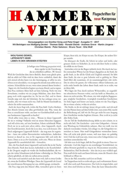 Produktbild: Hammer + Veilchen Nr. 11