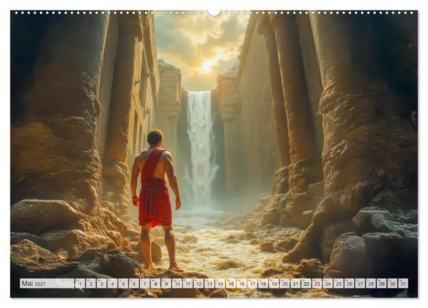 Produktbild: Der Weg des Herakles (hochwertiger Premium Wandkalender 2027 DIN A2 quer), Kunstdruck in Hochglanz