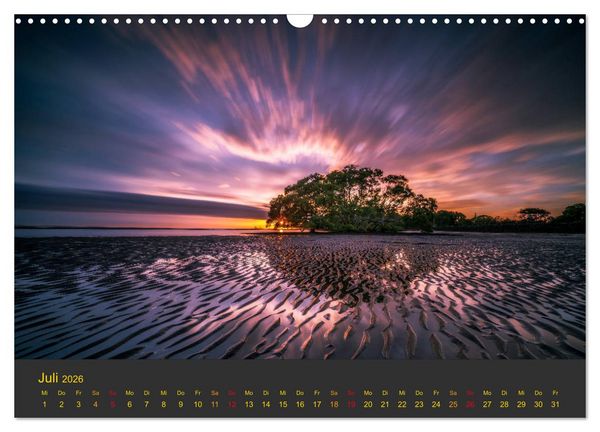 Produktbild: Morgend&auml;mmerung (Wandkalender 2026 DIN A3 quer), CALVENDO Monatskalender