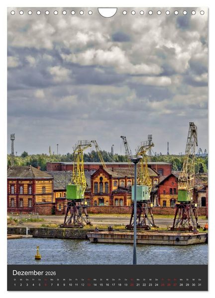 Produktbild: Stettin Szczecin (Wandkalender 2026 DIN A4 hoch), CALVENDO Monatskalender