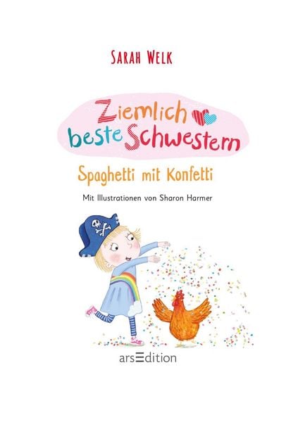 Produktbild: Ziemlich beste Schwestern &ndash; Spaghetti mit Konfetti (Ziemlich beste Schwestern 7)