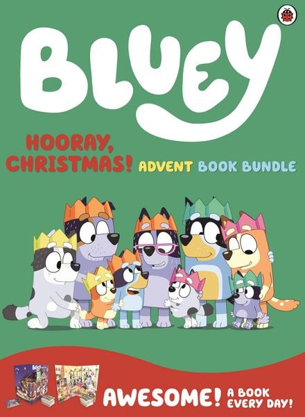 Produktbild: Bluey: Hooray, Christmas! Advent Book Bundle